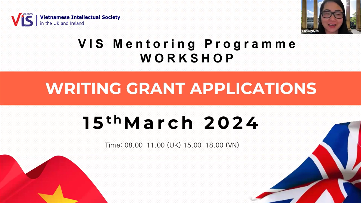 Workshop (March 2024) Writing Grant Application